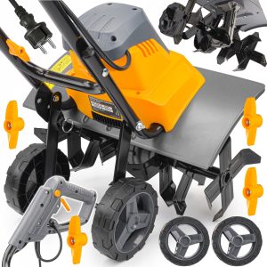 GLEBOGRYZARKA ELEKTRYCZNA ZIEMI GLEBY KULTYWATOR OGRODOWY KOŁA 2000W 45CM