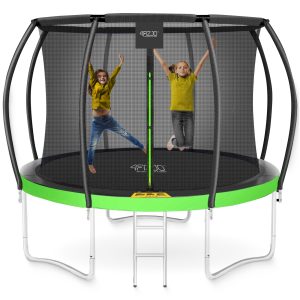 TRAMPOLINA DOMOWA DLA DZIECI DO DOMU I OGRODU Z SIATKĄ WEWNĘTRZNĄ OGRODOWA