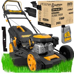 KOSIARKA SPALINOWA GoodMajster 46CM 7HP 144ccm NAPĘD BESTIA MOCNA 4w1 +OLEJ