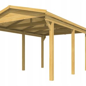 WIATA GARAŻOWA 304X504CM CARPORT